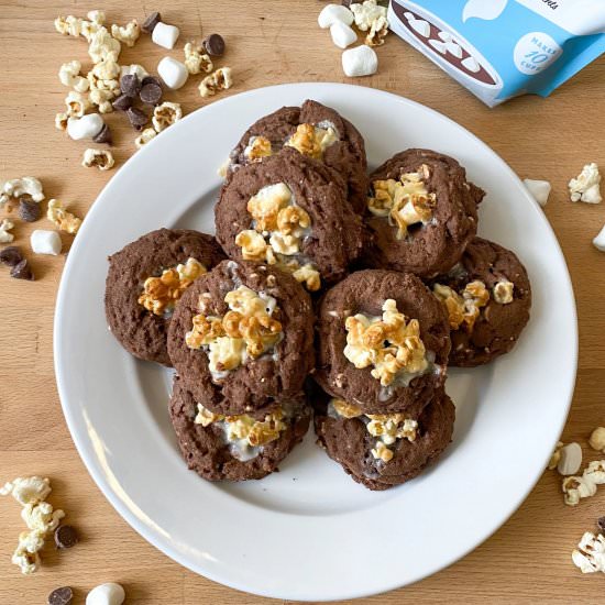 Popcorn & Hot Chocolate Cookies - Recipe photo by northernginger