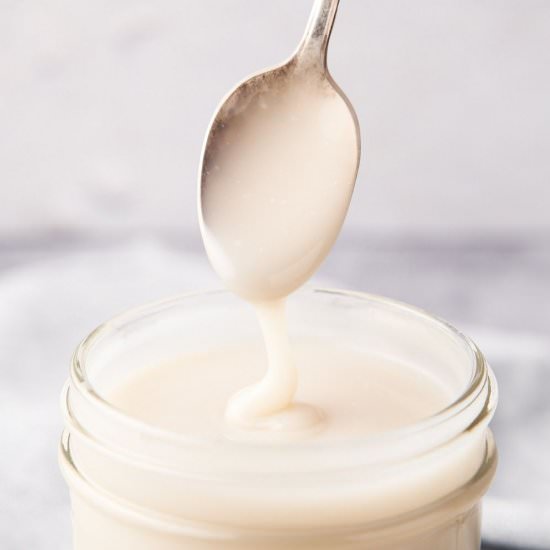 homemade condensed milk - Recipe photo by brokebankvegan