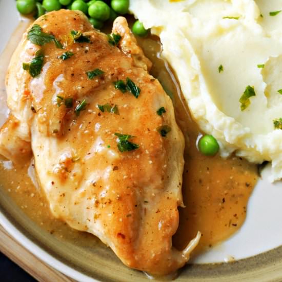 Chicken and Gravy - Recipe photo by mygorgeousrecipes