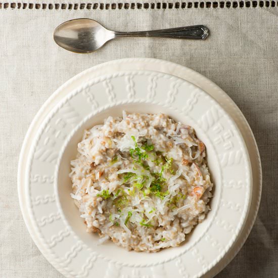 Coconut Oatmeal! - Recipe photo by Framed Cooks
