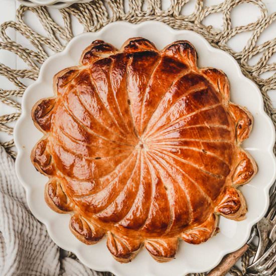 Almond Pithivier - Recipe photo by Sweetly Cakes