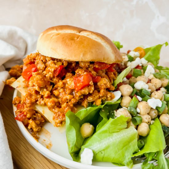 Chicken Sloppy Joes - Recipe photo by apaigeofpositivity