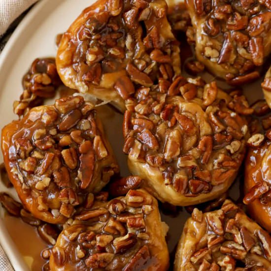 Easy Sticky Buns - Recipe photo by Celebrating Sweets