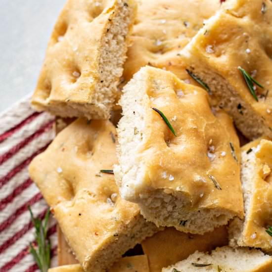 Rosemary Focaccia - Recipe photo by goodlifeeats