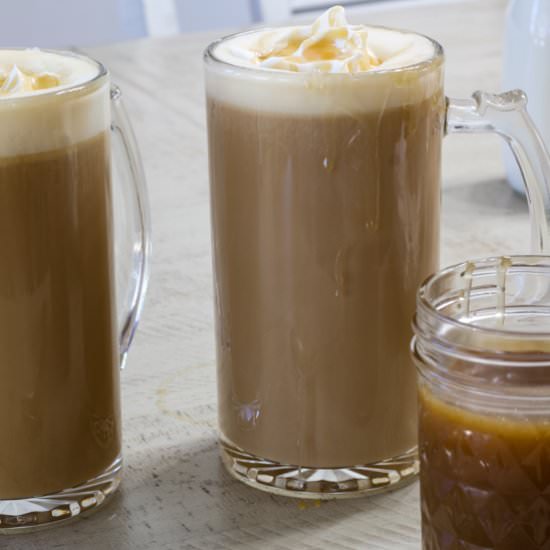 homemade caramel coffee - Recipe photo by mindyscookingobsession