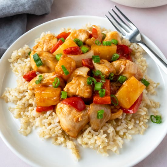 Air Fryer Sweet and Sour Chicken - Recipe photo by freshapron