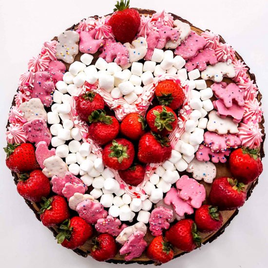 Valentine's Day Charcuterie Board - Recipe photo by bklynactivemama