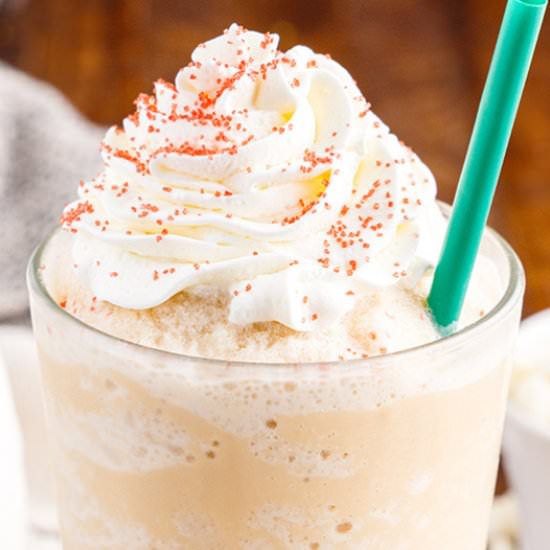 White Chocolate Mocha Frappuccino - Recipe photo by The Slow Roasted Italian
