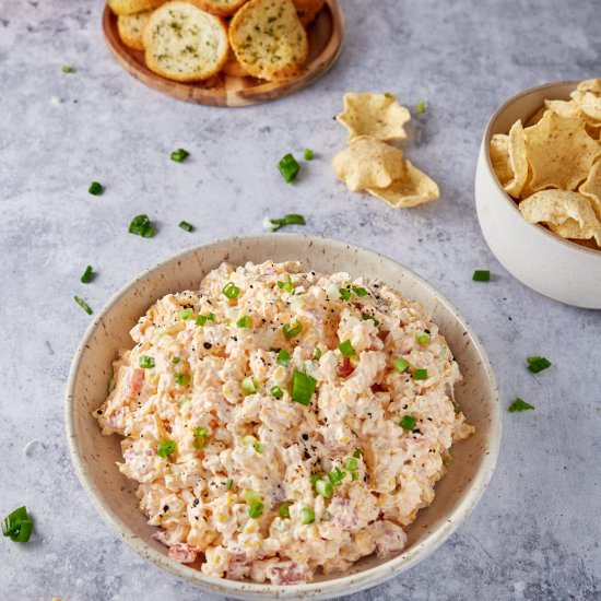 Cold Corn Dip - Recipe photo by Barbara Curry