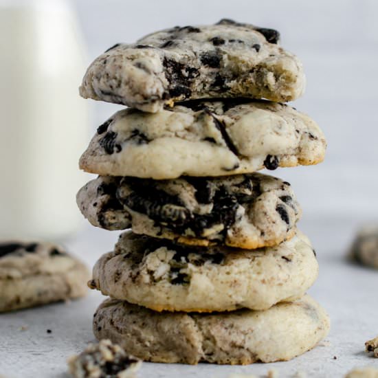 Oreo Cheesecake Cookies - Recipe photo by fitandfull
