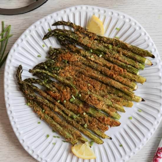Air Fryer Asparagus - Recipe photo by Eatingworksnj