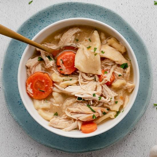 Chicken and Dumplings - Recipe photo by bellyfull