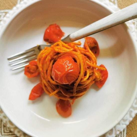 Assassins's Spaghetti - Recipe photo by Jacqui@ThePastaProject