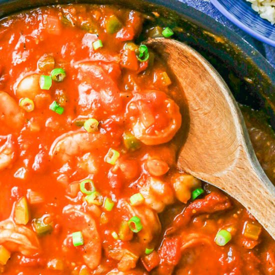 Easy shrimp creole - Recipe photo by Family Food on the Table