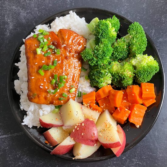 Air Fryer Teriyaki Salmon Recipe - Recipe photo by summeryule.com