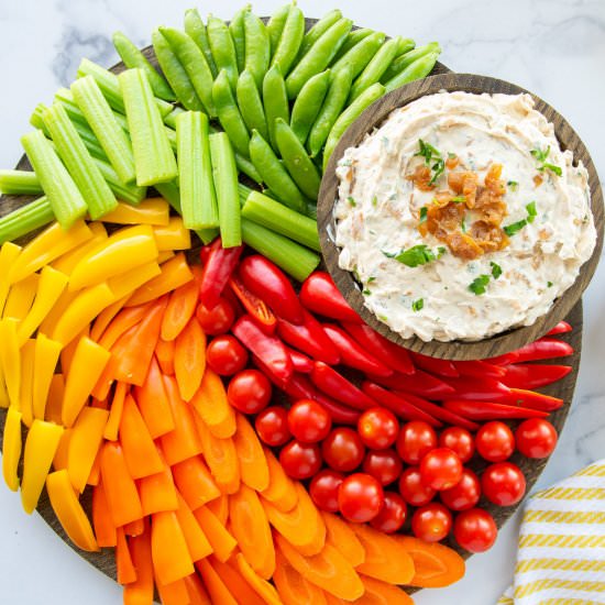 Caramelized French Onion Dip - Recipe photo by senseandedibility