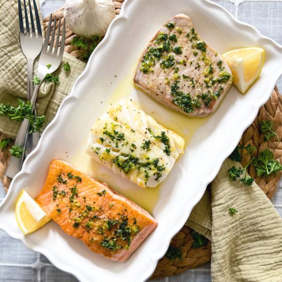 How to Pan Grill Fish - Recipe photo by Spain on a Fork