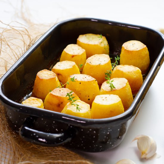 Fondant potatoes - Recipe photo by mecooks.com