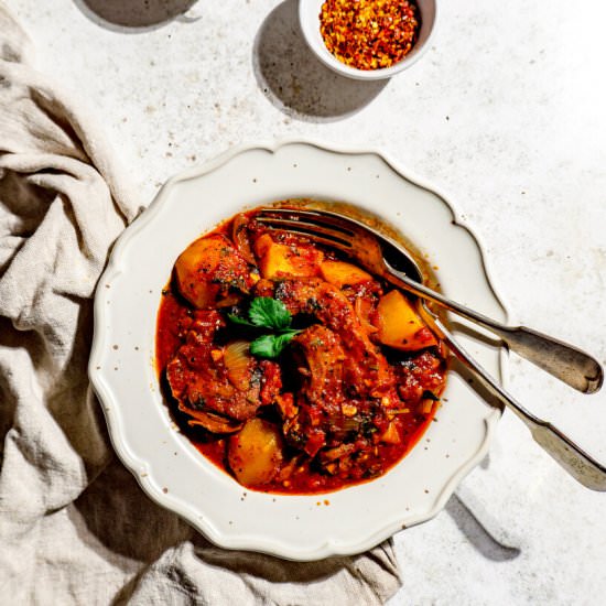 Easy One-Pot Chipotle Lamb Stew - Recipe photo by etfoodvoyage