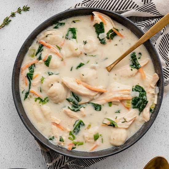 Chicken Gnocchi Soup - Recipe photo by bellyfull