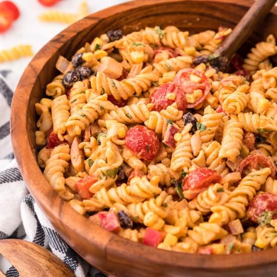 Southwest Pasta Salad - Recipe photo by buildyourbite