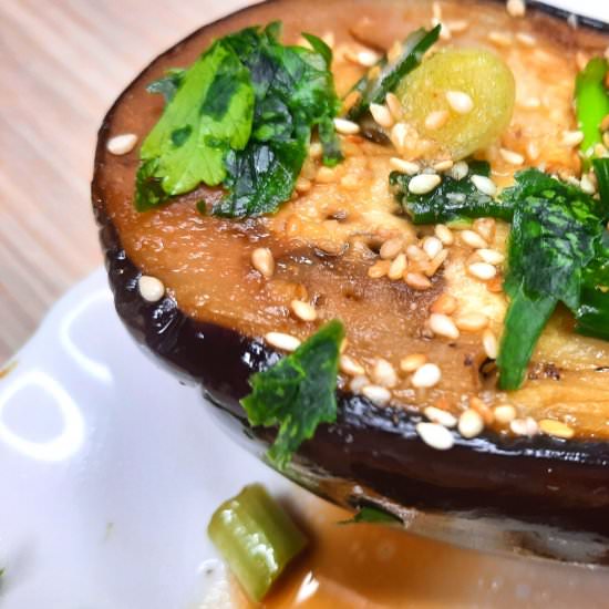 Vietnamese Grilled Eggplant - Recipe photo by veganiac1