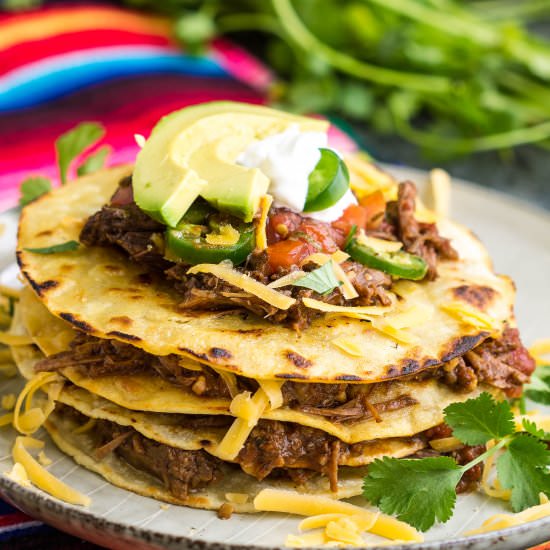 Beef Birria Stack - Recipe photo by CallMePMc