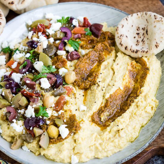 Loaded Hummus - Recipe photo by CallMePMc
