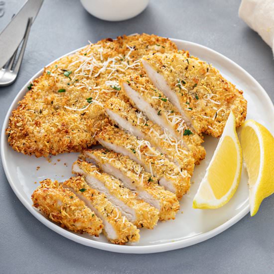Crispy Air Fryer Chicken Cutlets - Recipe photo by Lemon blossoms