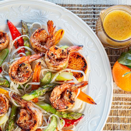 Asian Orange-Sesame Vinaigrette - Recipe photo by a zest for life