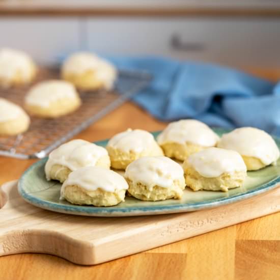 Perfect Glazed Lemon Cookies - Recipe photo by Mycookiejourney