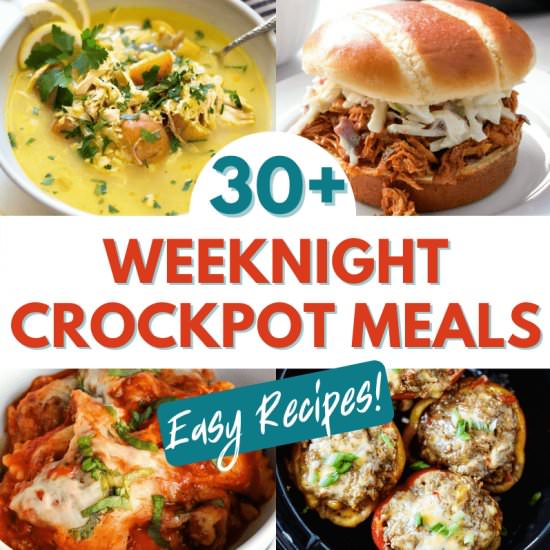 30+ Easy Weeknight Crockpot Meals - Recipe photo by AllThingsMamma