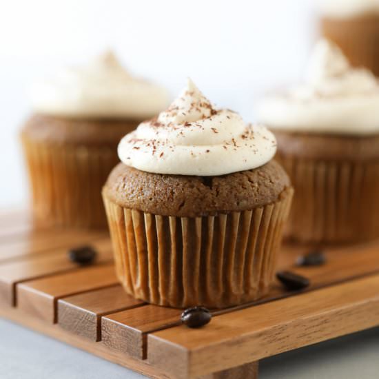Cappuccino Cupcakes - Recipe photo by farmflavor