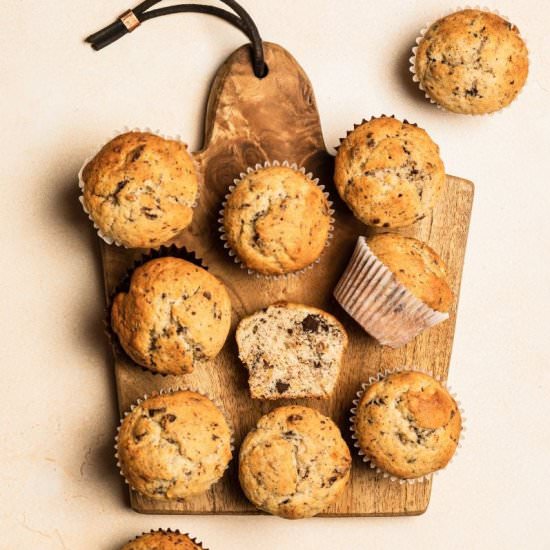 Almond Flour Banana Muffins Recipe - Recipe photo by wholefully