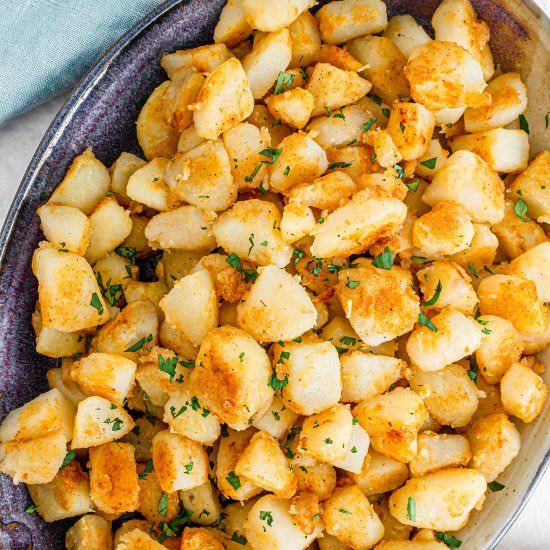 Vegan Home Fries - Recipe photo by tastythriftytimely