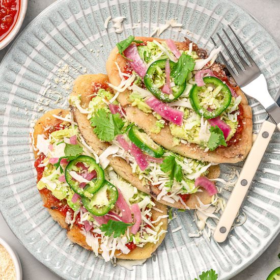 Mexican Tlacoyos - Recipe photo by Lemon blossoms