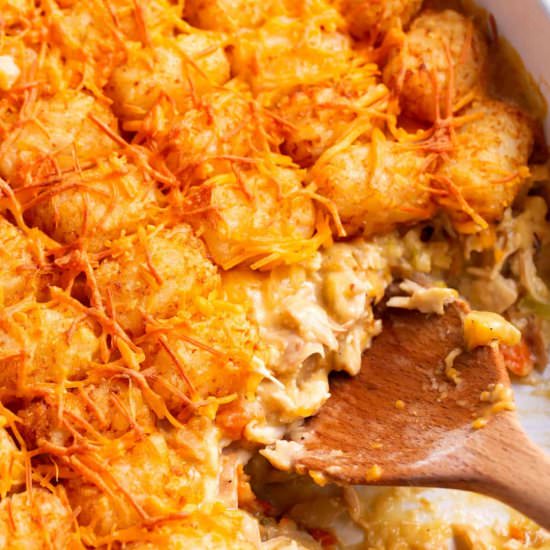Chicken Tater Tot Casserole - Recipe photo by AllThingsMamma