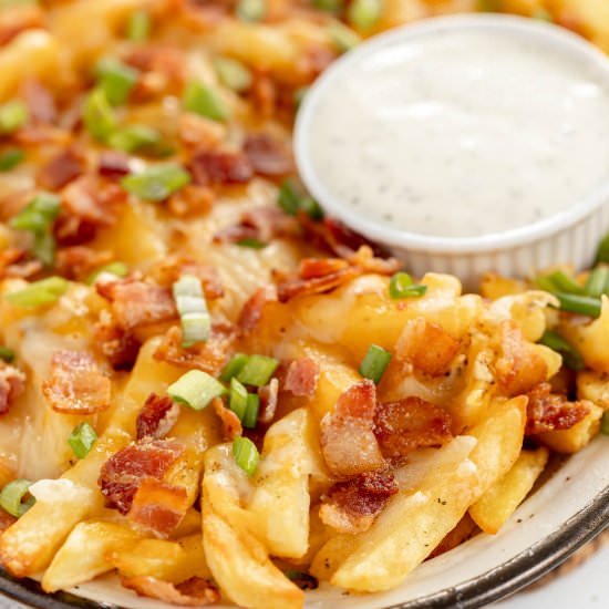 Loaded Fries - Recipe photo by KyleeCooks
