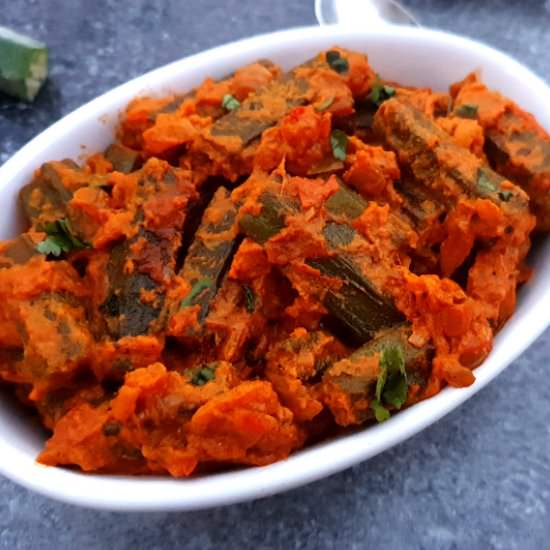 Bhindi Masala Recipe - Recipe photo by Pavanis Kitchen