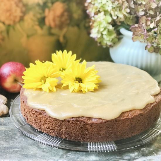Apple Ginger Cake - Recipe photo by the good eats co