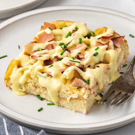 Eggs Benedict Casserole - Recipe photo by bellyfull