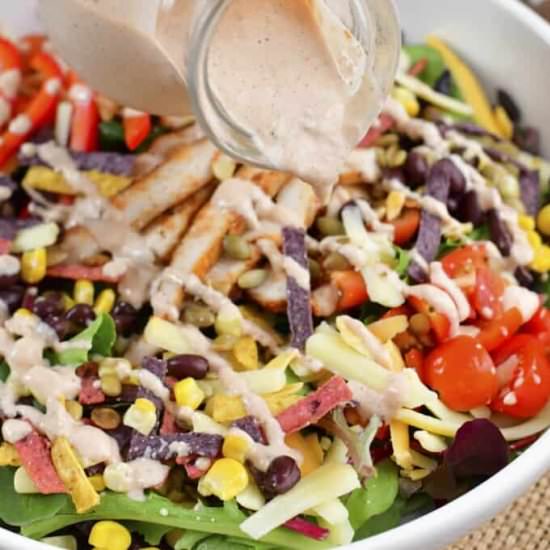 Spicy Southwest Salad - Recipe photo by WillCookForSmiles