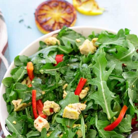 Arugula Salad Recipe - Recipe photo by healingtomato