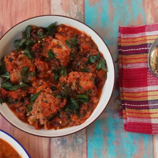 Herby Tomato and Ginger Fish - Recipe photo by Spice Chronicles