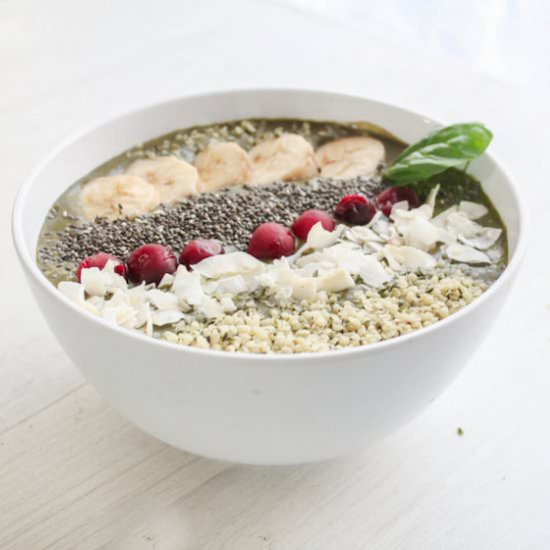 Chocolate Smoothie Bowl - Recipe photo by Natural Living Family