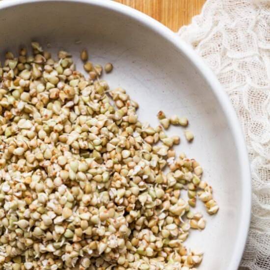 How to Sprout Buckwheat - Recipe photo by flourishingkitchen