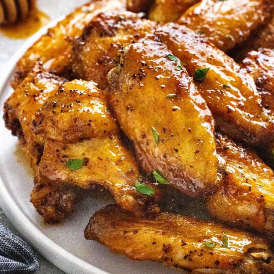 Honey Hot Wings - Recipe photo by Jessica Gavin