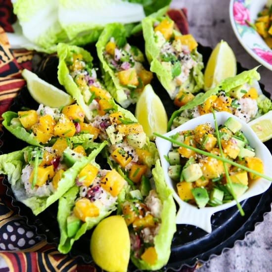 Smoked Trout Tartare with Avocado M - Recipe photo by angiesrecipes