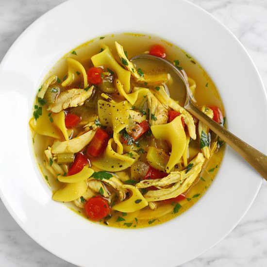 Chicken Noodle Soup - Recipe photo by twoofakindcooks