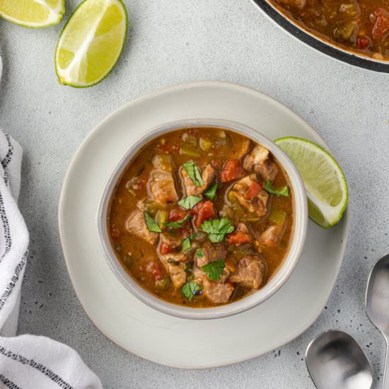 Pork Green Chili - Recipe photo by stateofdinner